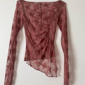 Free People asymmetrical layering top Small excellent condition preloved